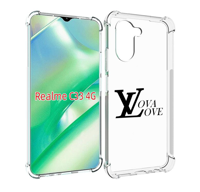 

Чехол MyPads Лова-лове для Realme C33 4G, Прозрачный, Tocco