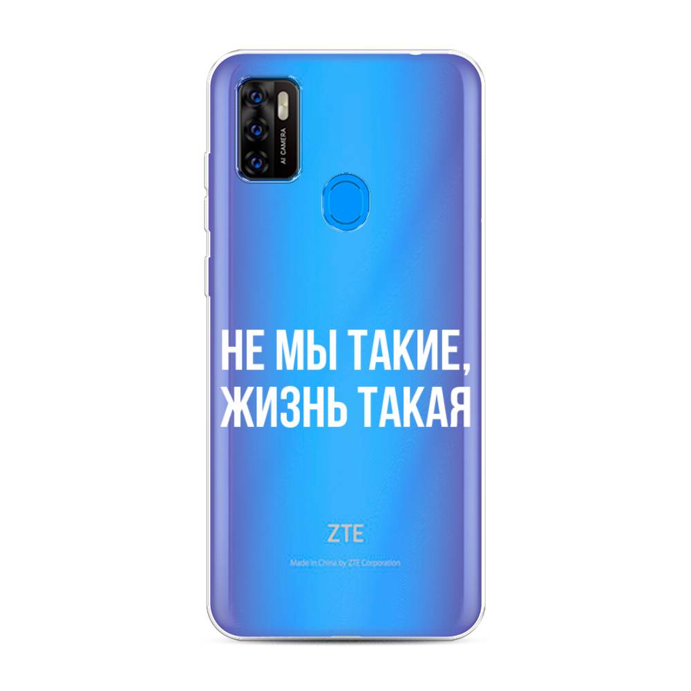 

Чехол Awog на ZTE Blade A7s 2020 / ЗТЕ Блэйд A7s 2020 "Не мы такие, жизнь такая", Разноцветный, 133950-6