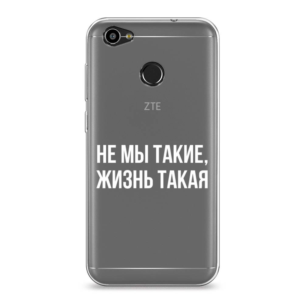 

Чехол Awog на ZTE Blade A6 / ЗТЕ Блэйд A6 "Не мы такие, жизнь такая", 132350-6