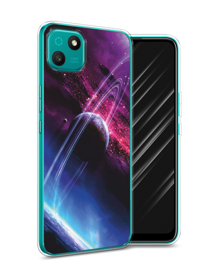 

Чехол Awog на Wiko T10 "Космос 17", Разноцветный