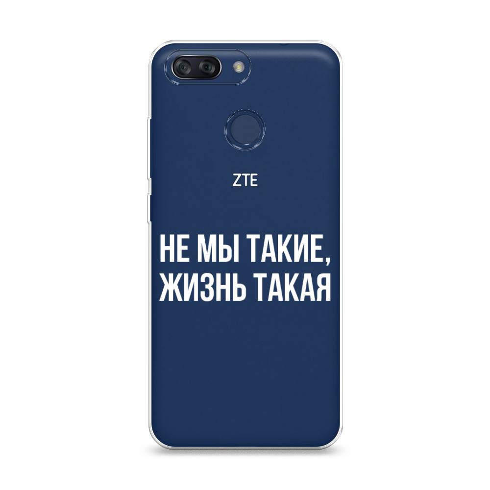 

Чехол Awog на ZTE Blade V9 Vita / ЗТЕ Блэйд V9 Vita "Не мы такие, жизнь такая", Разноцветный, 132550-6