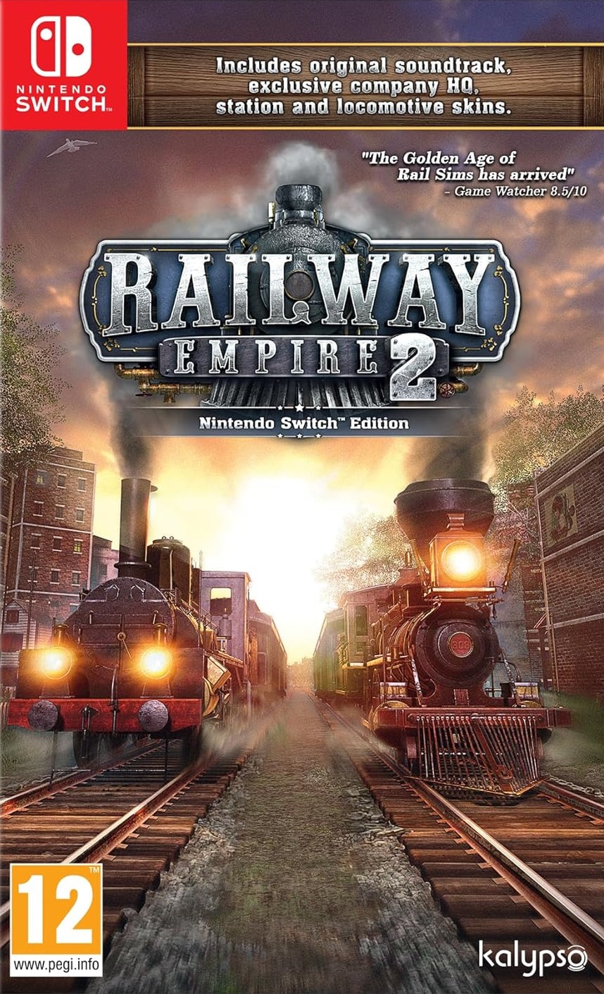 Игра Railway Empire 2 Deluxe Edition (Nintendo Switch, русские субтитры)