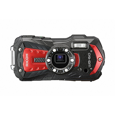 фото Фотоаппарат цифровой компактный ricoh wg-60 black/red