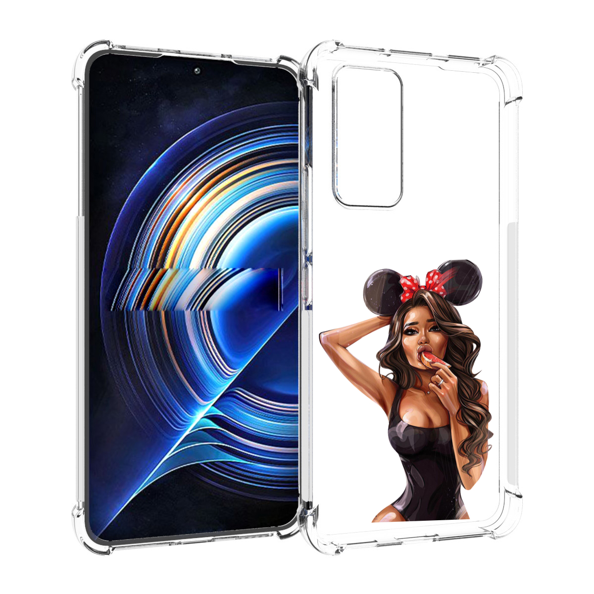 

Чехол MyPads девушка-с-грейпфрутом женский для Tecno Camon 19 Neo, Прозрачный, Tocco