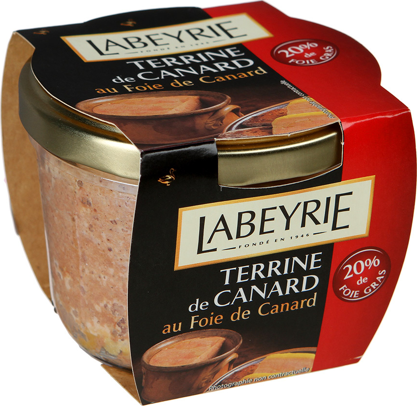 

Паштет Labeyrie Террин утиный 20% фуа-гра 170 г