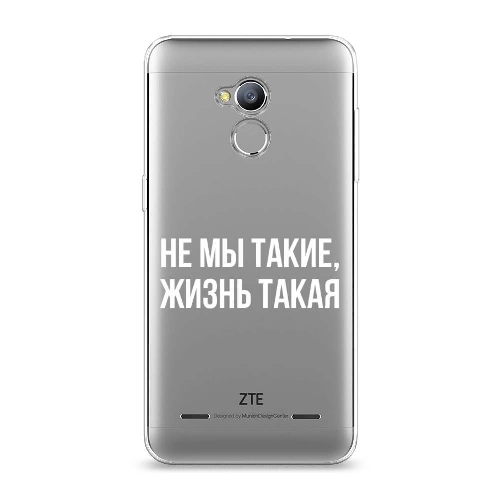 

Чехол Awog на ZTE Blade V7 Lite / ЗТЕ Блэйд V7 Lite "Не мы такие, жизнь такая", 130450-6