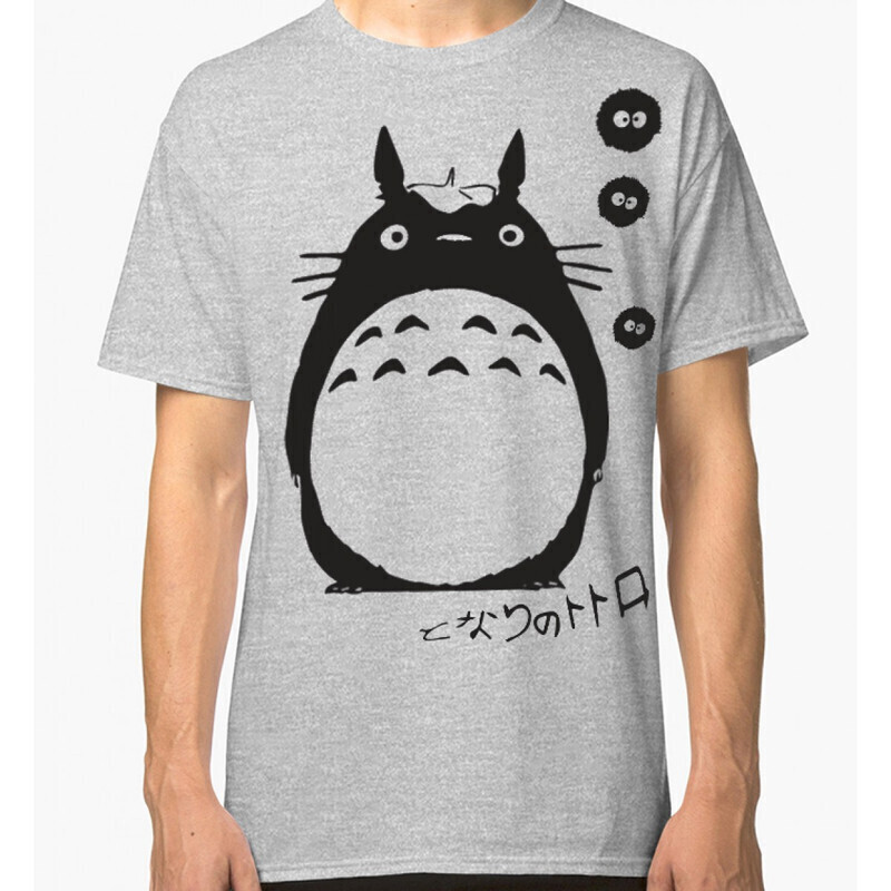 

Футболка мужская Dream Shirts Тоторо 1000104222 серая S, Тоторо 1000104222