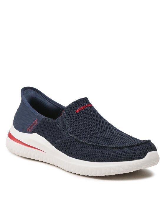 

Слипоны Cabrino 210604/NVY Skechers синий 43 EU, Cabrino 210604/NVY