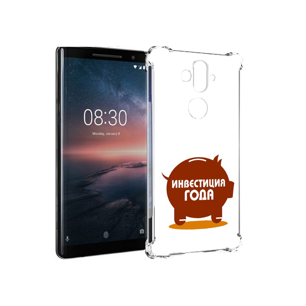 

Чехол MyPads Tocco для Nokia 8 Sirocco инвестиция (PT101581.91.376), Прозрачный, Tocco