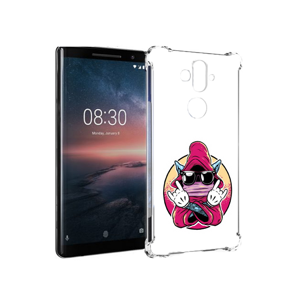 

Чехол MyPads Tocco для Nokia 8 Sirocco йоу (PT101581.91.382), Прозрачный, Tocco