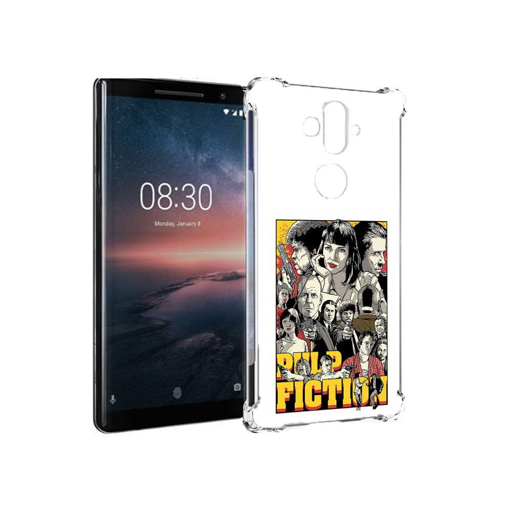 Чехол MyPads Tocco для Nokia 8 Sirocco комикс картинка (PT101581.91.390)