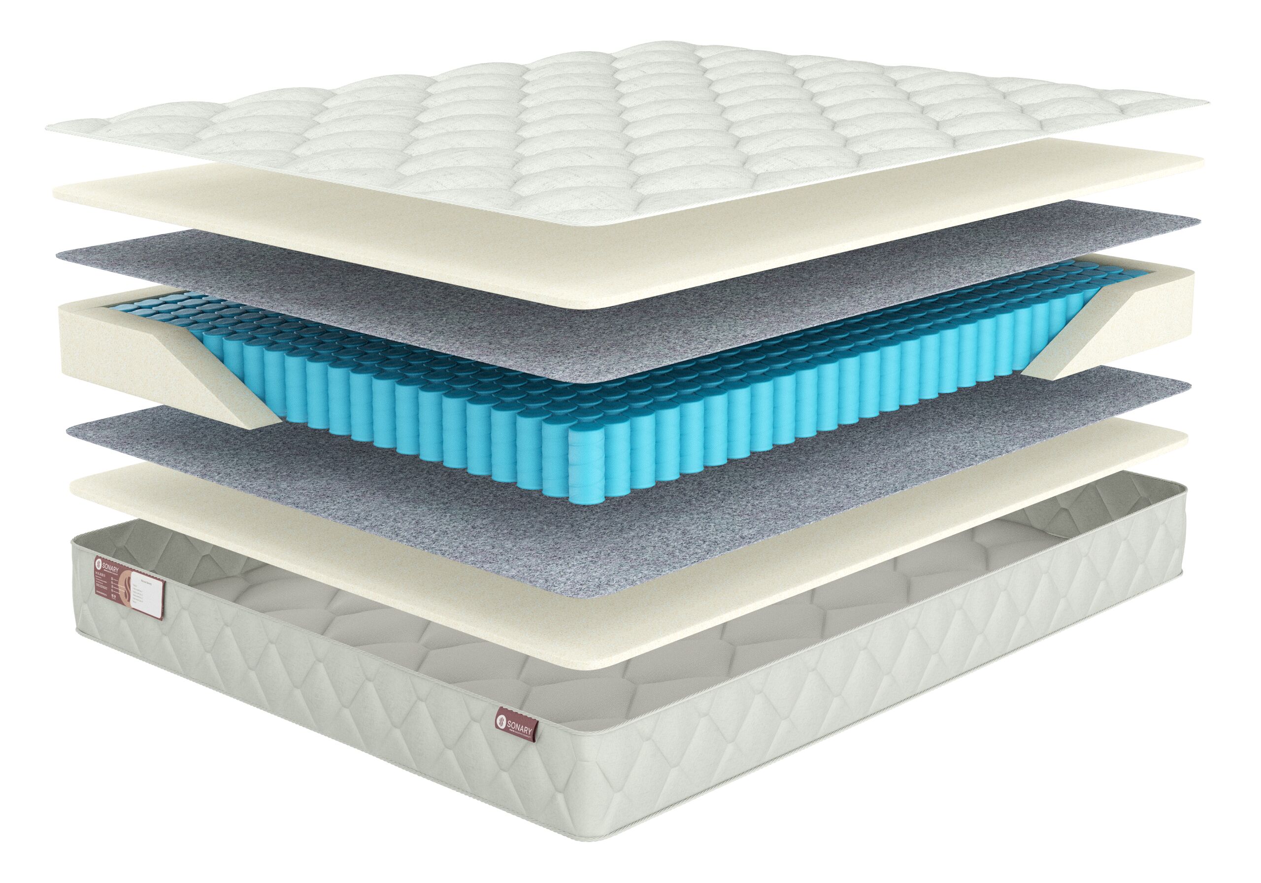 

Матрас Sonary Urban Lamia 150х180, Белый, Lamia