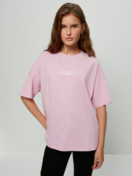 

Футболка женская ZARINA 2264530452 розовая XL, 2264530452