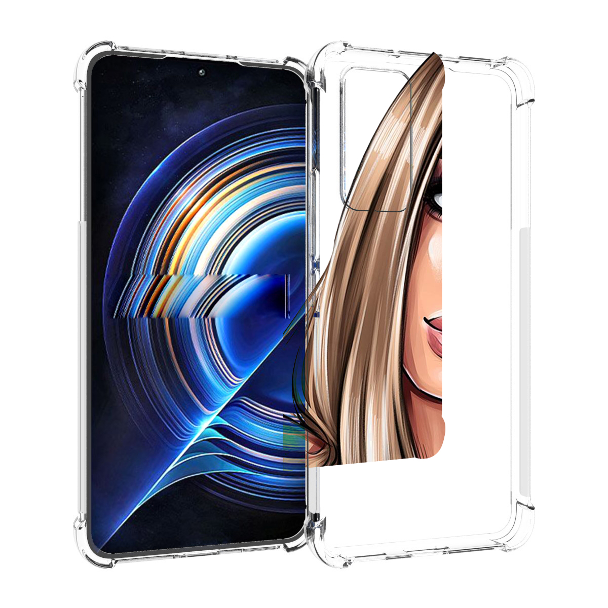 

Чехол MyPads девушка-с-каре женский для Tecno Camon 19 Neo, Прозрачный, Tocco