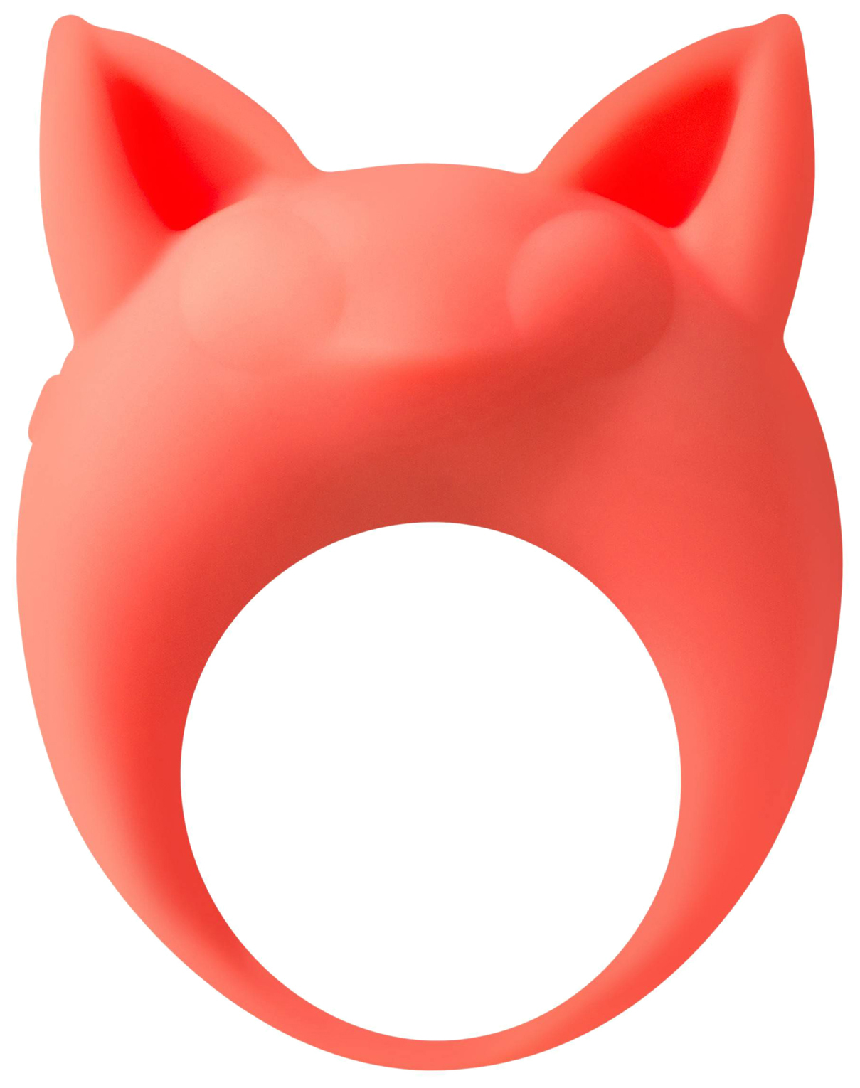 Оранжевое эрекционное кольцо Lemur Remi Lola toys