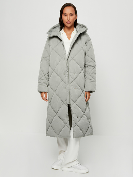 

Пальто женское ZARINA 2460408108 зеленое XL, 2460408108