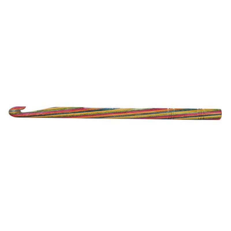 фото Крючок для вязания knit pro деревянный, многоцветный symfonie 7мм арт.20711