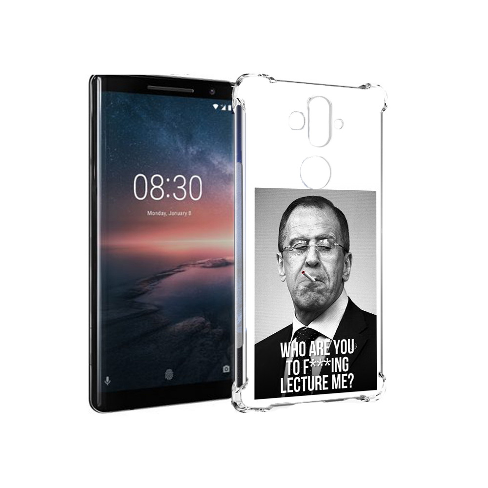 

Чехол MyPads Tocco для Nokia 8 Sirocco лавров (PT101581.91.433), Tocco