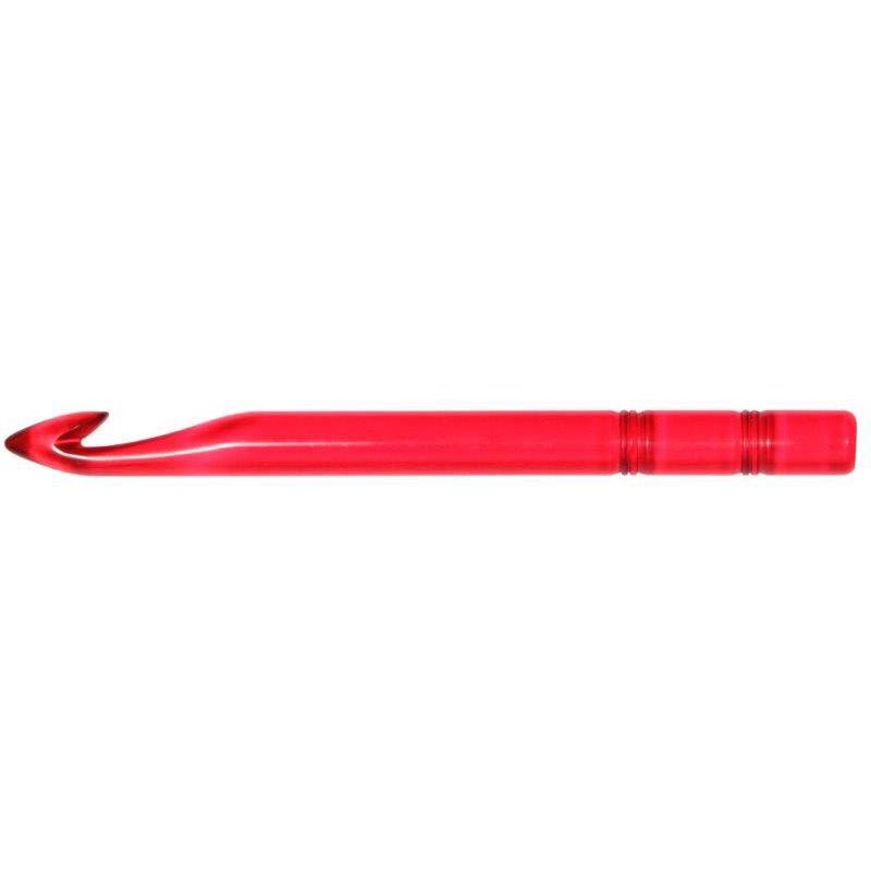 Крючок для вязания Knit Pro Trendz 12мм, акрил, красный арт.51289