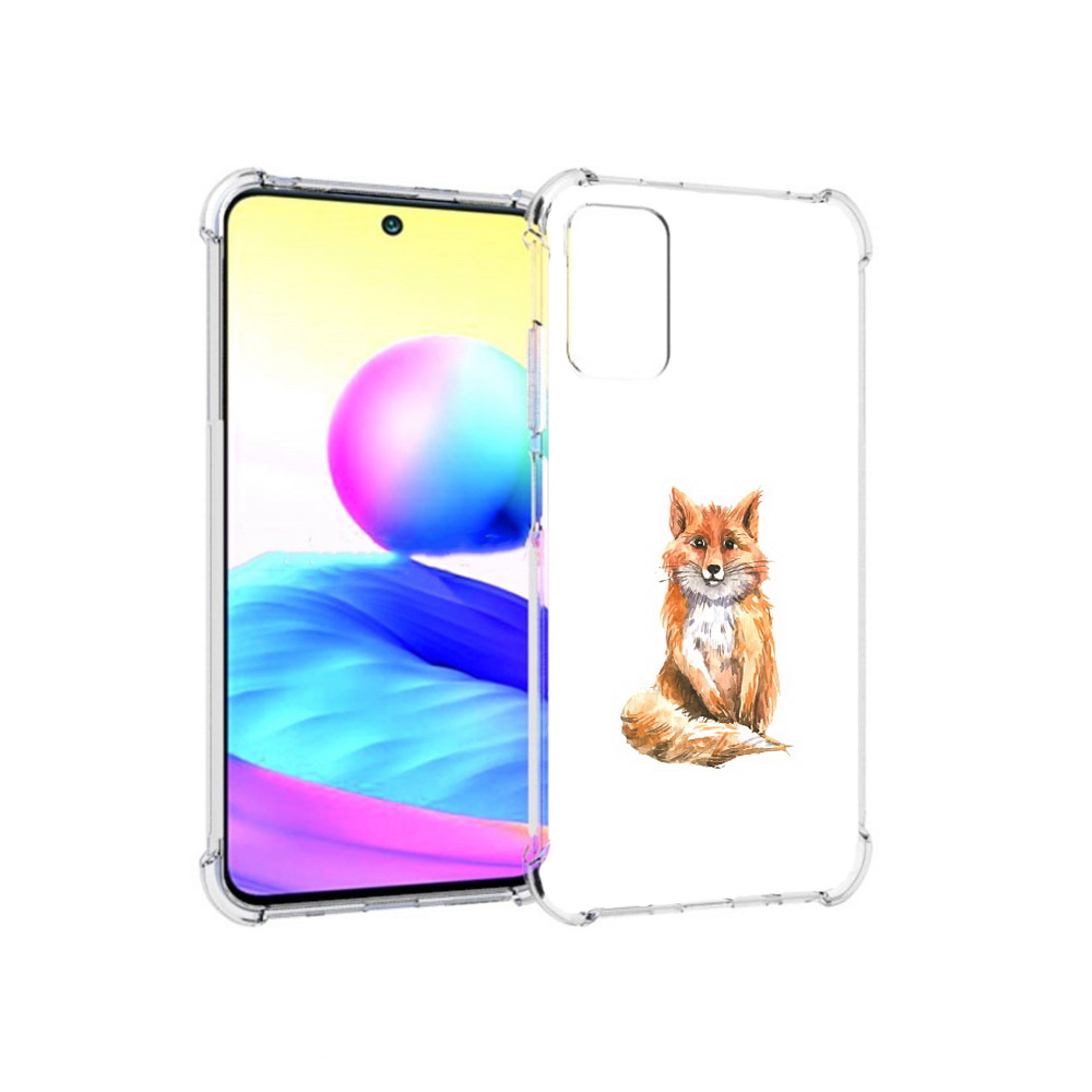 Чехол MyPads Tocco для Xiaomi Redmi Note 10 5G детская лиса (PT162080.297.320)