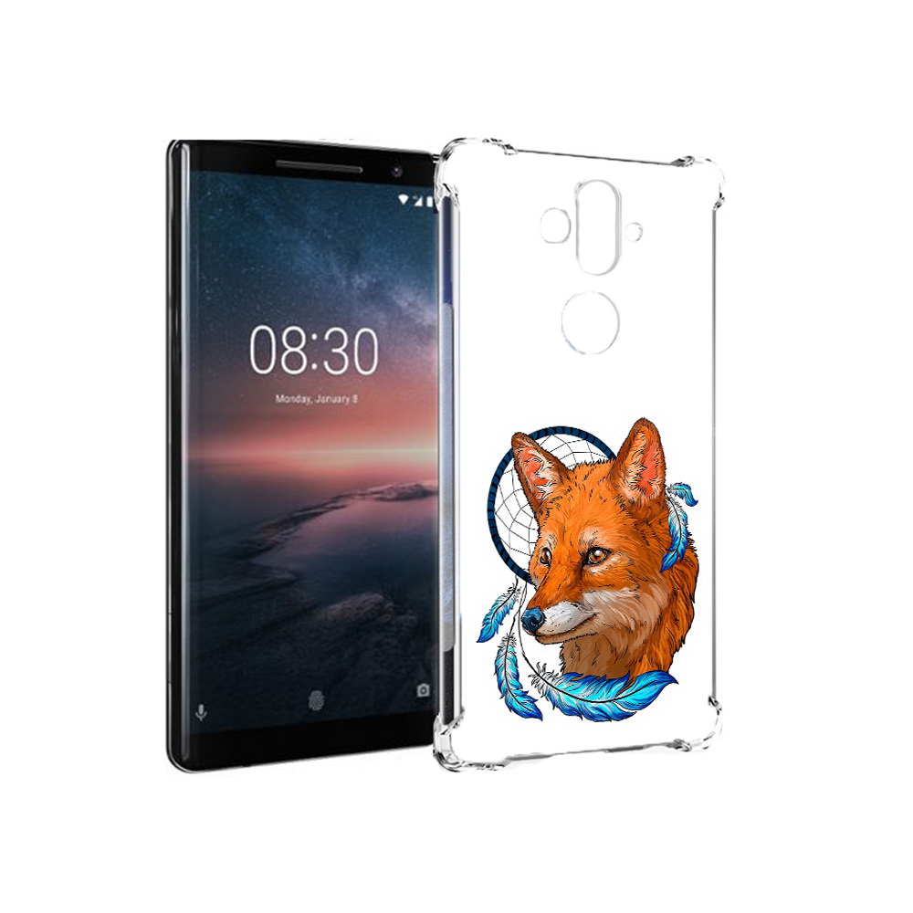 фото Чехол mypads tocco для nokia 8 sirocco лиса и ловец снов (pt101581.91.438)