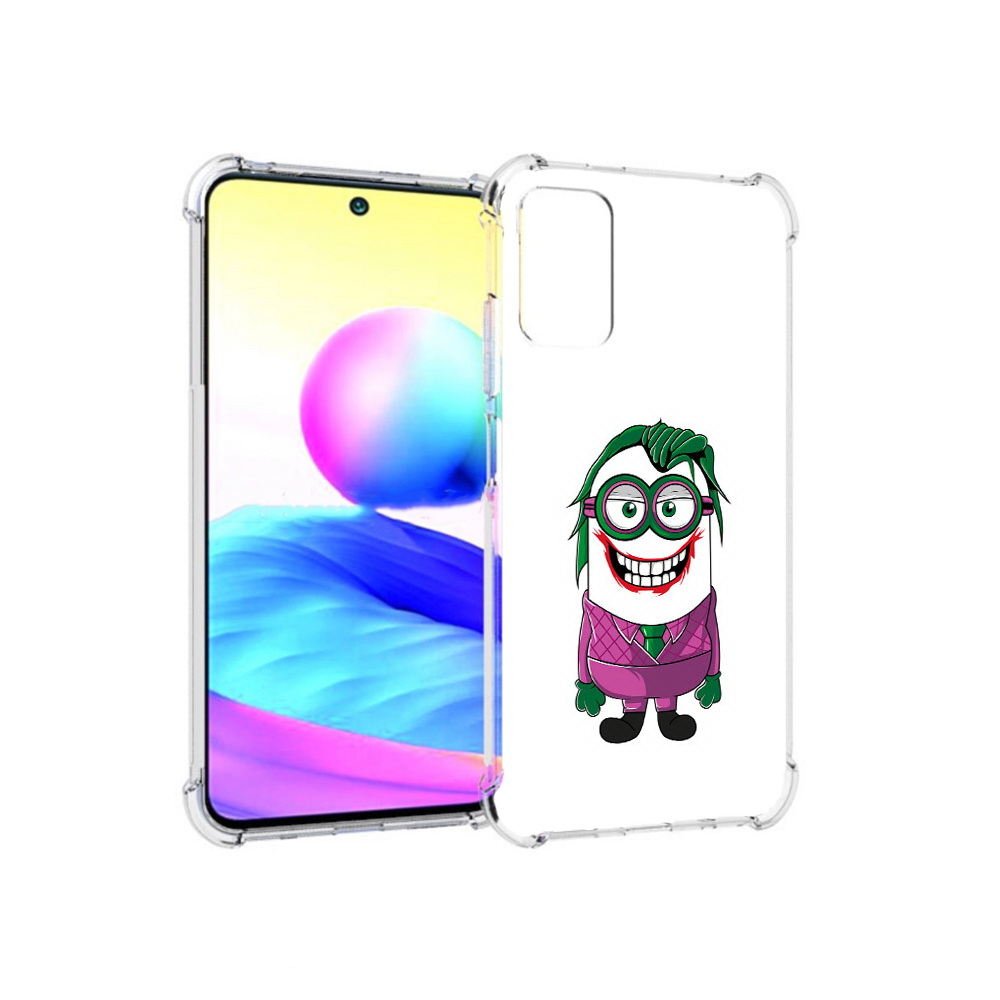 Чехол MyPads Tocco для Xiaomi Redmi Note 10 5G джокер миньон (PT162080.297.322)