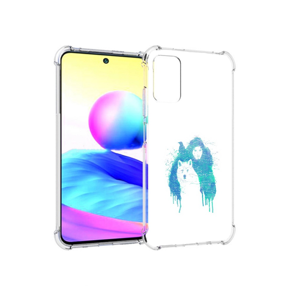 Чехол MyPads Tocco для Xiaomi Redmi Note 10 5G джон сноу (PT162080.297.323)
