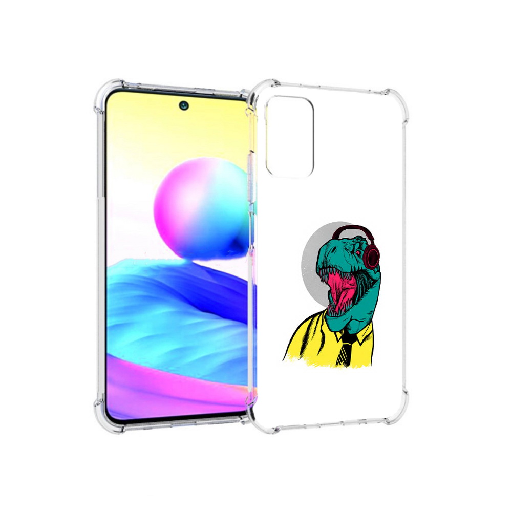 Чехол MyPads Tocco для Xiaomi Redmi Note 10 5G дино (PT162080.297.326)