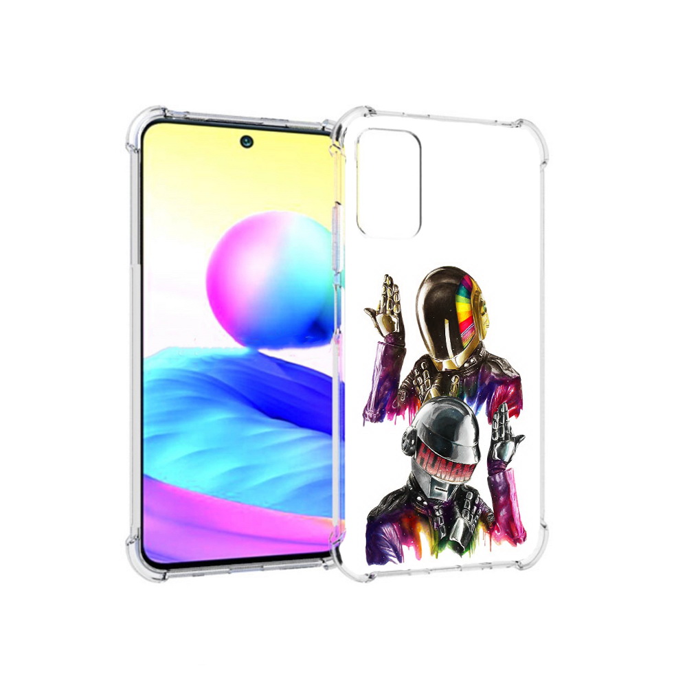 Чехол MyPads Tocco для Xiaomi Redmi Note 10 5G диско космонавты (PT162080.297.329)