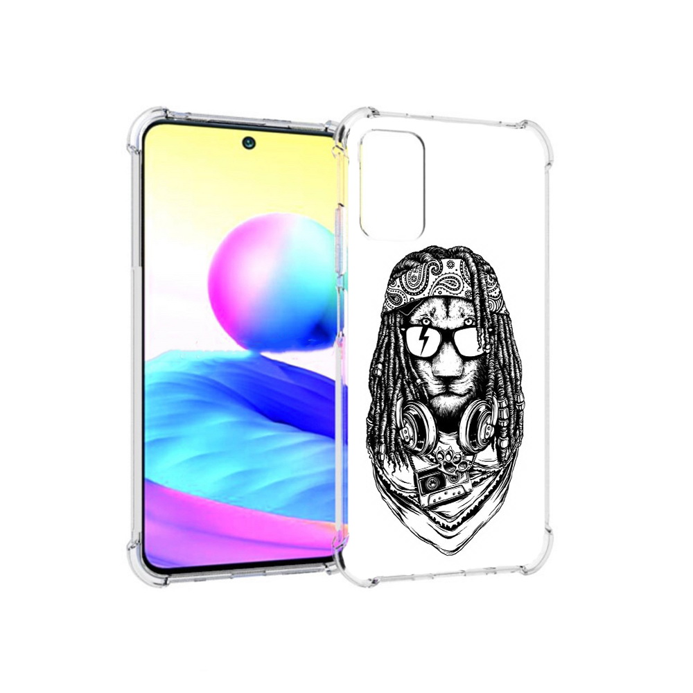 Чехол MyPads Tocco для Xiaomi Redmi Note 10 5G дреды льва (PT162080.297.338)
