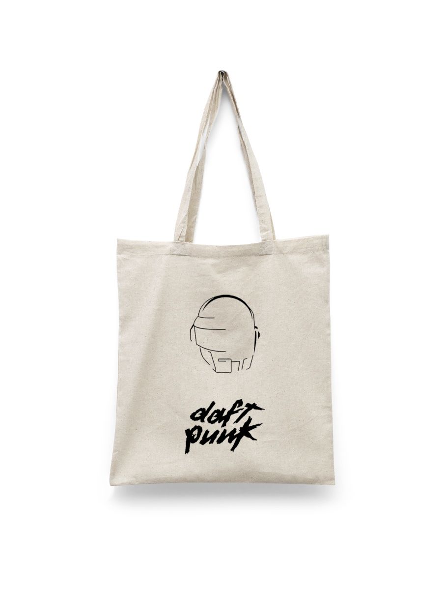 

Шоппер унисекс Каждому Своё Daft Punk/Дафт Панк MGDP5, белый, Daft Punk/Дафт Панк MGDP5