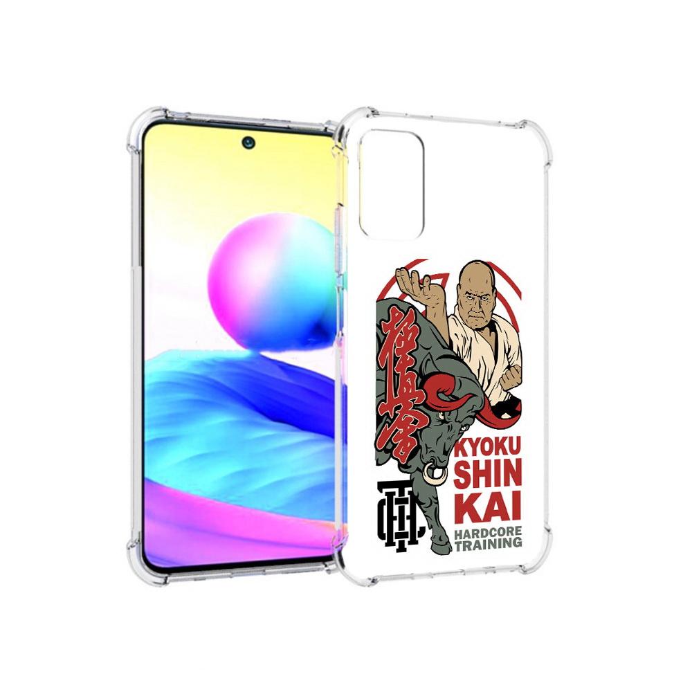 Чехол MyPads Tocco для Xiaomi Redmi Note 10 5G единоборства рисунок (PT162080.297.343)