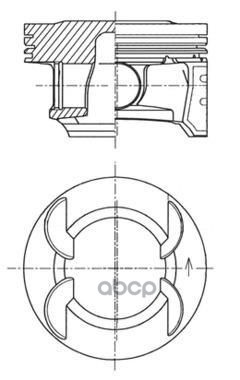 

Поршень KOLBENSCHMIDT 41492610 Dm.79.00x1.2x1.2x2.0 +0,25