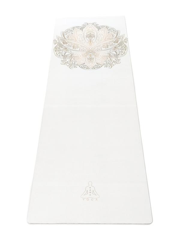 

Коврик для йоги и фитнеса RamaYoga Limited Edition white dragon 183 см, 3 мм, Limited Edition