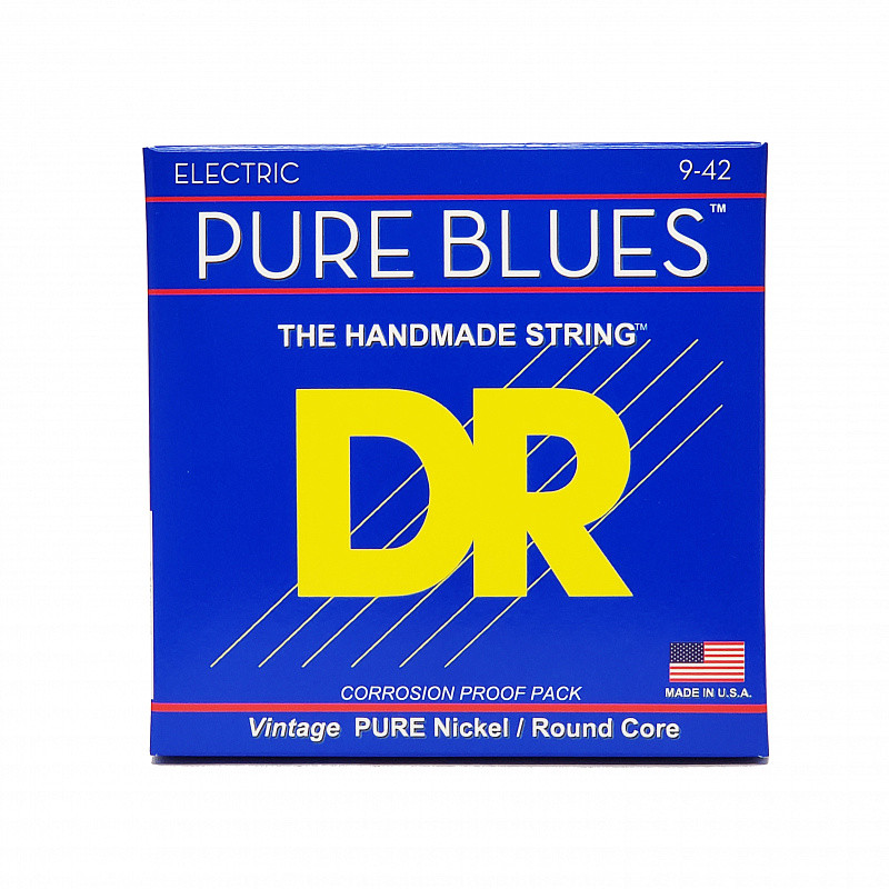 Струны для электрогитар DR PHR-9-46 PURE BLUES 1075₽