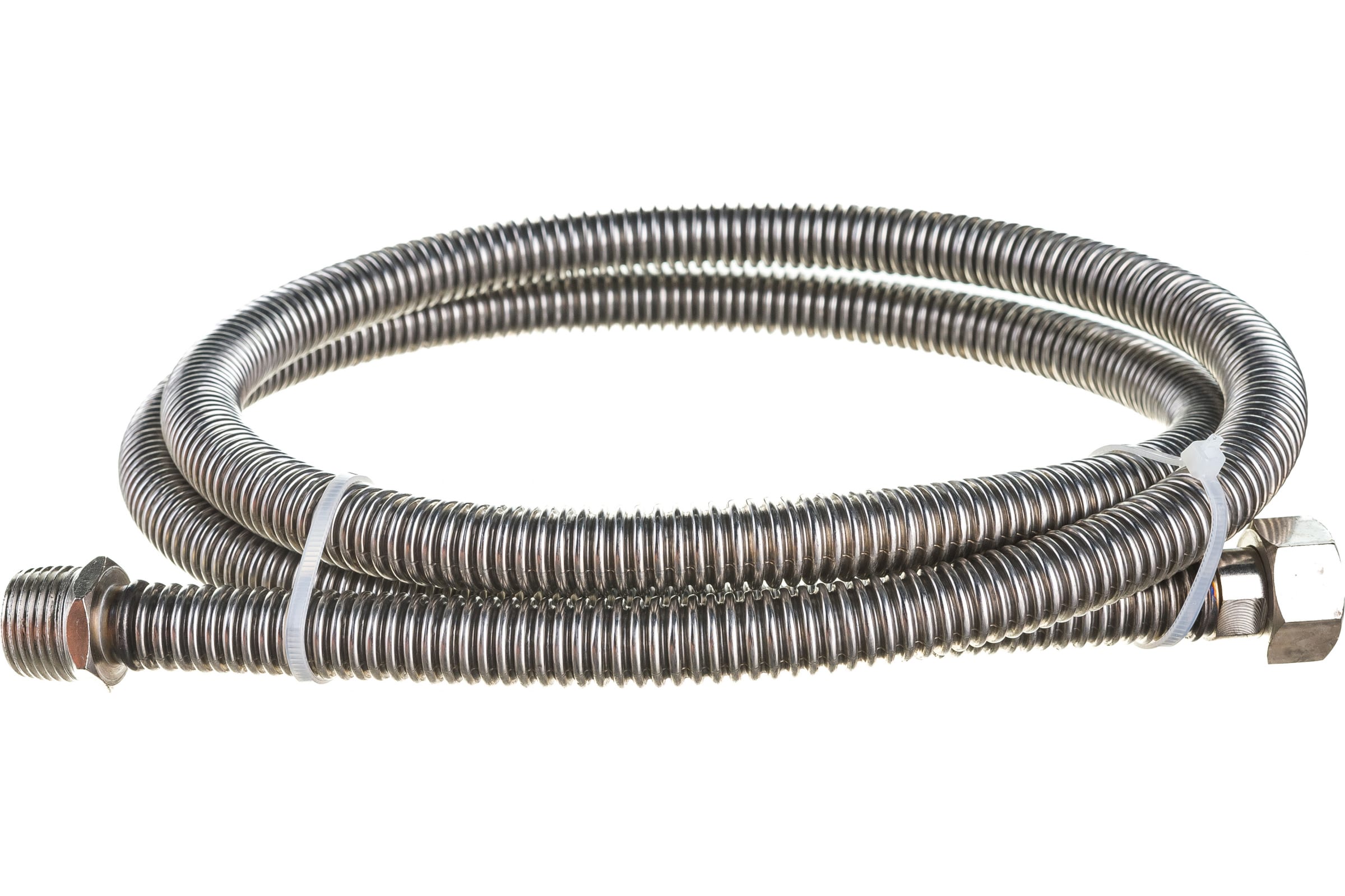 фото Сильфонная подводка для газа tuboflex ис,100690, 1/2"х1,5 м в/н