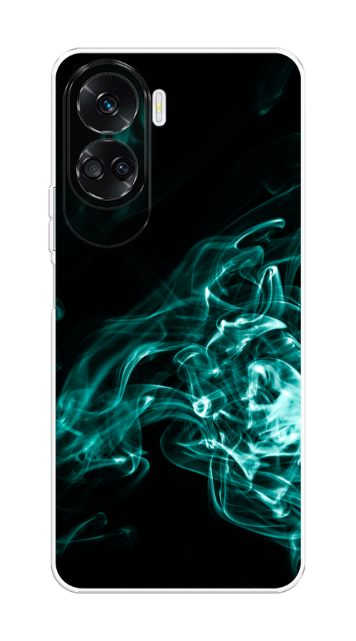 

Чехол на Honor 90 Lite "Дым", Бирюзовый;черный;голубой, 6122350-1