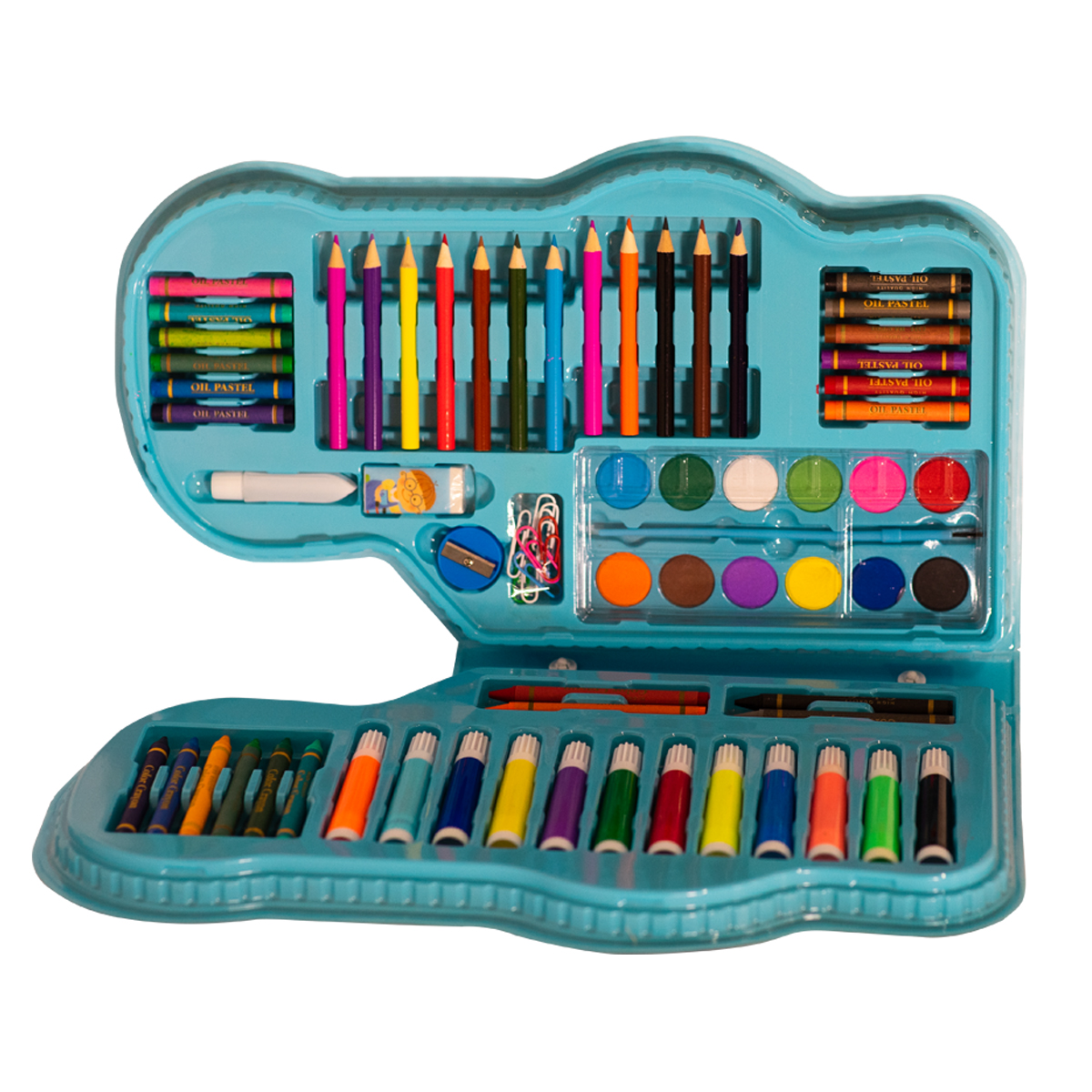 фото Набор для творчества little rainbow в коробке 70 предметов голубой lr-set-14