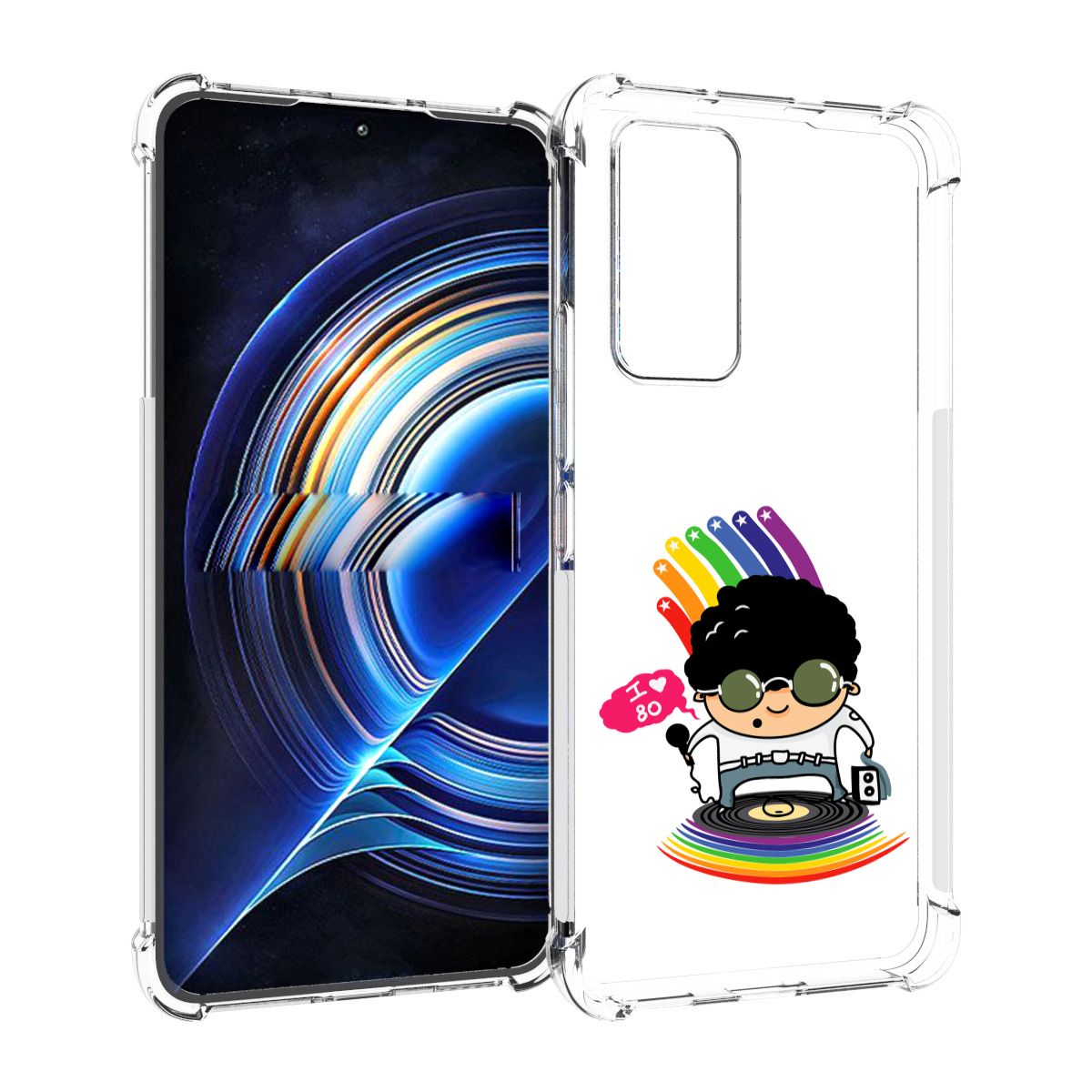

Чехол MyPads Я люблю 80-е для Tecno Camon 19 Neo, Прозрачный, Tocco