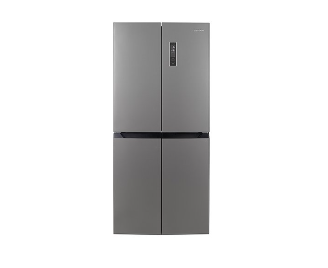 Холодильник Leran RMD 525 IX NF серебристый холодильник liebherr srsfe 5220 20 001 серебристый