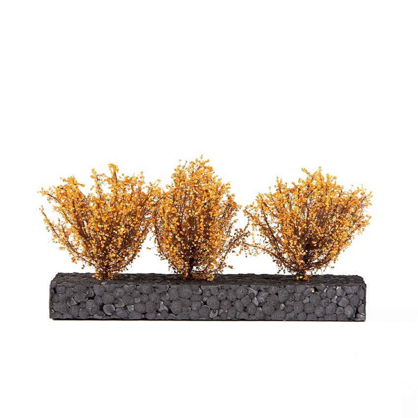 

AK8217 Имитация кустарников для диорам DARK YELLOW BUSHES 4-6CM