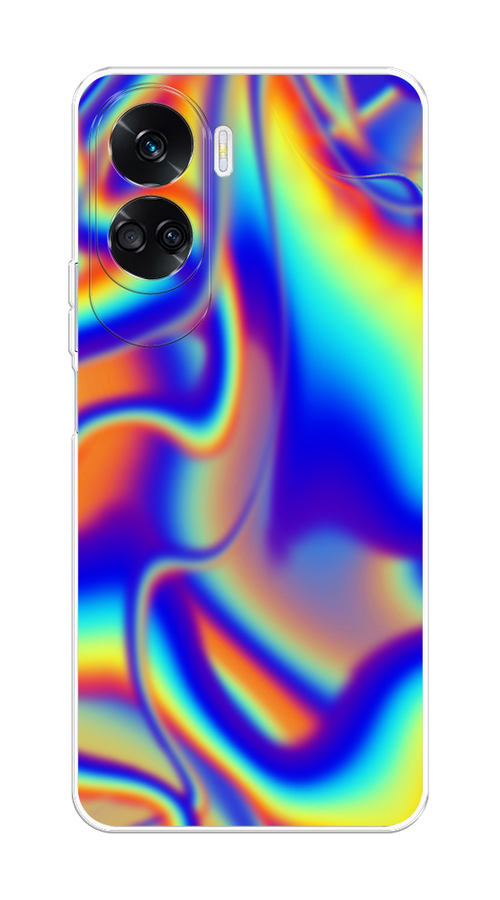 

Чехол на Honor 90 Lite "Яркая голограмма", Разноцветный, 6122350-1