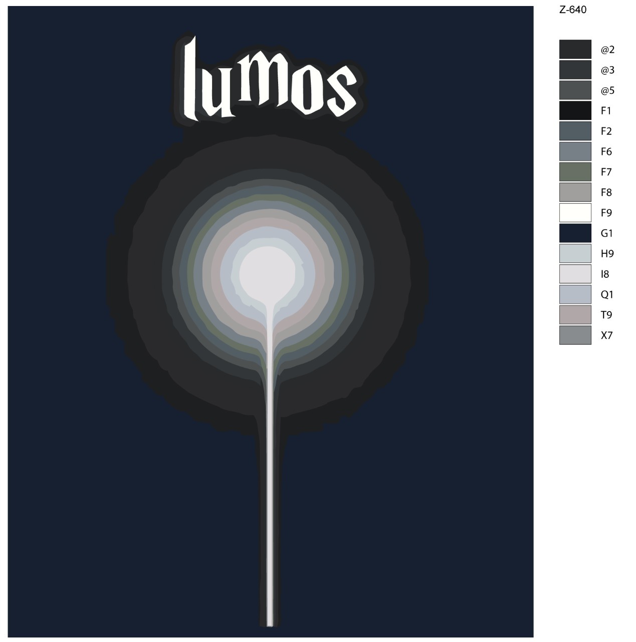 

Картина по номерам BRUSHES-PAINTS Z-640, Гарри Поттер. Заклинание