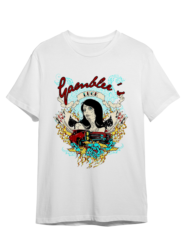 

Футболка унисекс СувенирShop Gambler's Luck / Girl 26 белая 3XL (56-58), Абстракция "Gambler's Luck / Девушка / Girl" 26