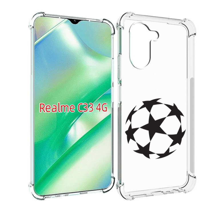 

Чехол MyPads Мячик для Realme C33 4G, Прозрачный, Tocco