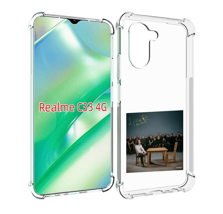 

Чехол MyPads Не Ангел LIZER для Realme C33 4G, Прозрачный, Tocco