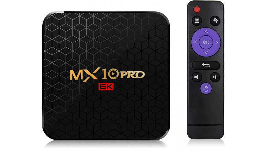

Медиаплеер Smart TV Box MX10 Pro
