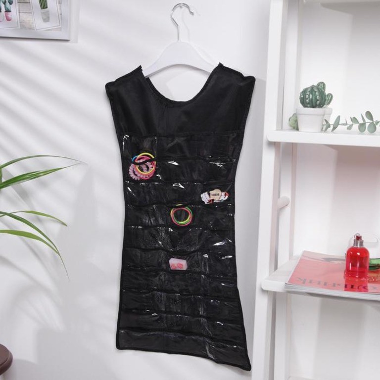

Органайзер для аксессуаров "Little Black Dress", черный, 45 х 0,5 x 75 см