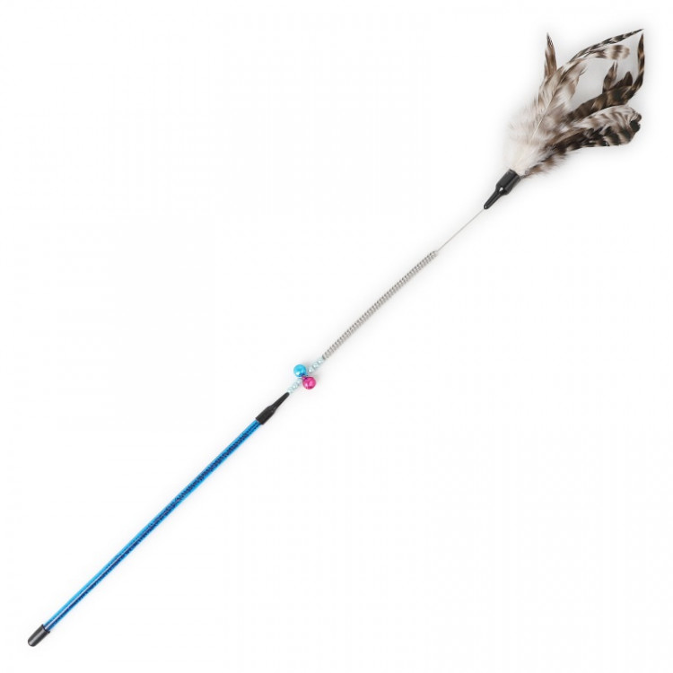 Дразнилка для кошек Грызлик Ам, 48 см, пластик, разноцветный