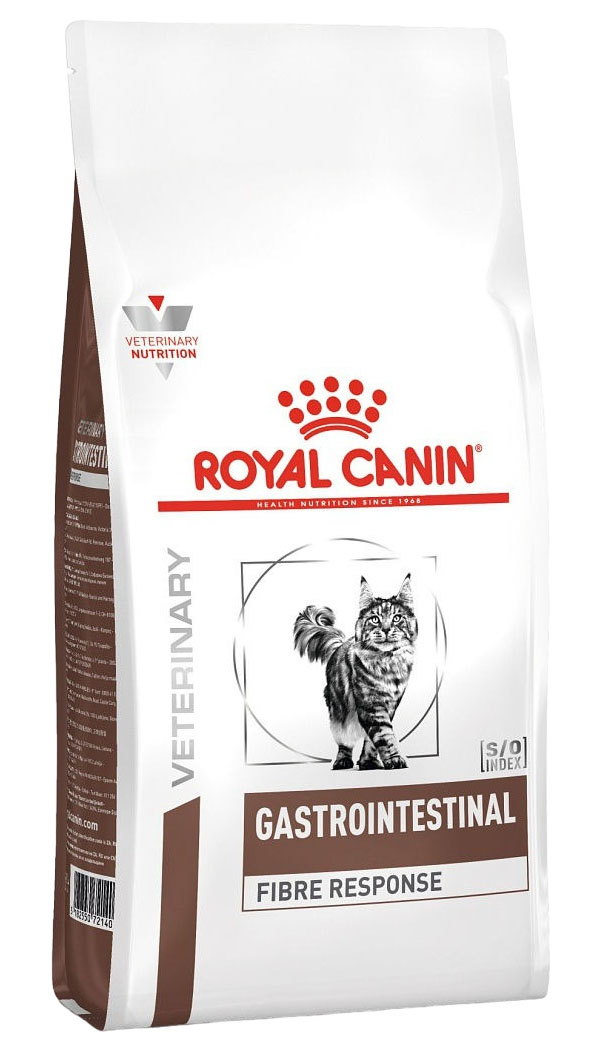 фото Сухой корм для кошек royal canin veterinary care nutrition fibre response fr31 птица 2 кг